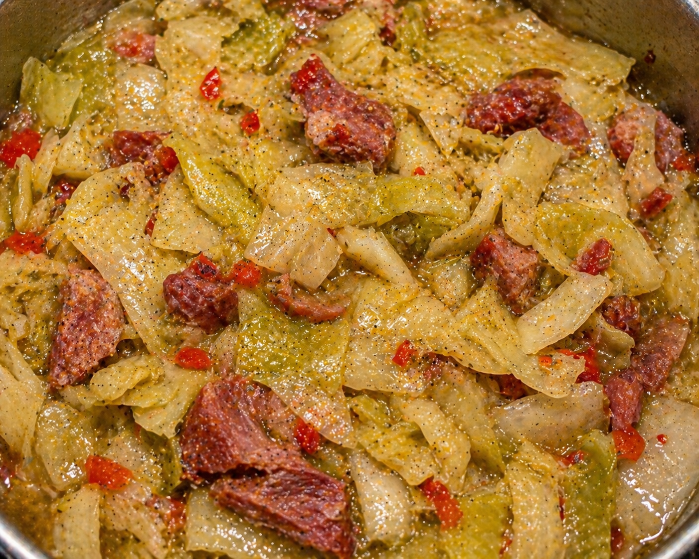 Southern heat cabbage side dish
